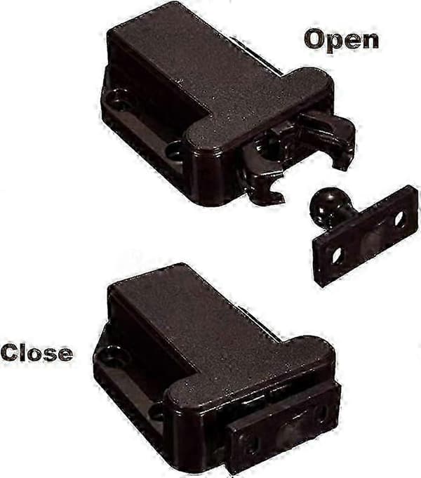8 kpl Push LatchTouch Latch Turvallinen Push LatchRebound itselukittuva laite Open Catch Lock -laatikko