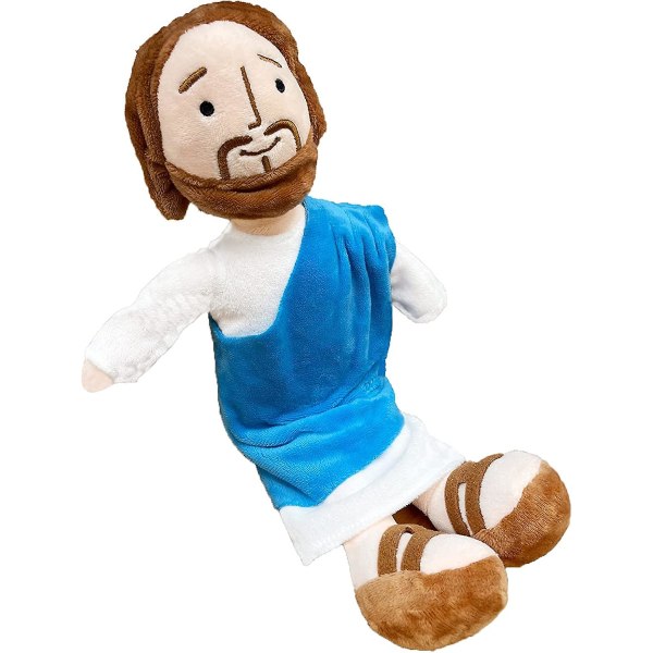 13 tuuman My Friend Jesus Pehmo, Uskonnollinen Pelastaja Jeesuksen täytetty pehmonukke kristillinen lelu, Jeesus-pehmolahja pojille, tytöille, uskonnollinen juhla