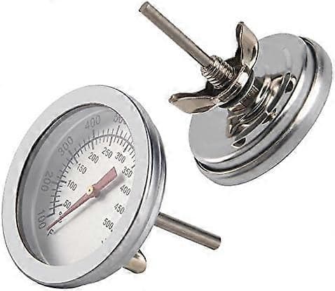 2X BBQ Termometer Måler - Grill Termometer Temp Måler - 2-pak