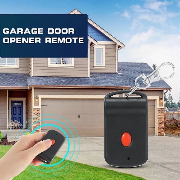 3 st Garageportsöppnare Fjärrkontroll, Bärbar Fjärrkontroll Garage Sändare 10 DIP-switchar för 3060 3089 4120