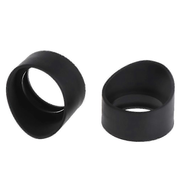 2 stk. 34 mm Indvendig Diameter Øjenværn Mikroskop Teleskop Okular Øjestykke