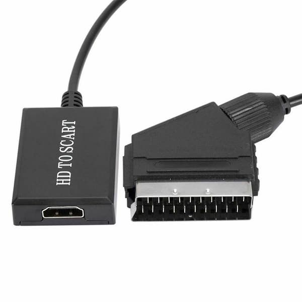 HDMI - SCART -kaapeli HDMI - SCART -sovitin HDMI - SCART -muunnin videoadapteri