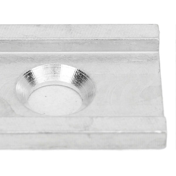 6 stk. Aluminium Kajak Adapter Anodiseret Tæt Forbindelse Skinne Adapter Plader med O-ring til FeelFree