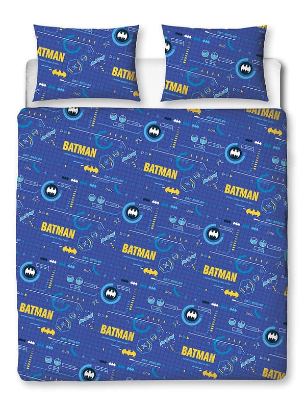 Batman Tech -tuplapussilakanasetti ja tyynyliina