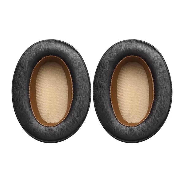 Erstatnings ørepuder i PU-læder til Sennheiser Momentum 1.0/2.0 Sort