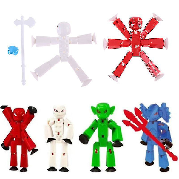 Stikbot Puppet Sucker Joint Puppet Freeze Action Figur Filma Animation Tripod