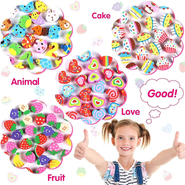 150 stycken mini-suddgummi, små penn-suddgummi