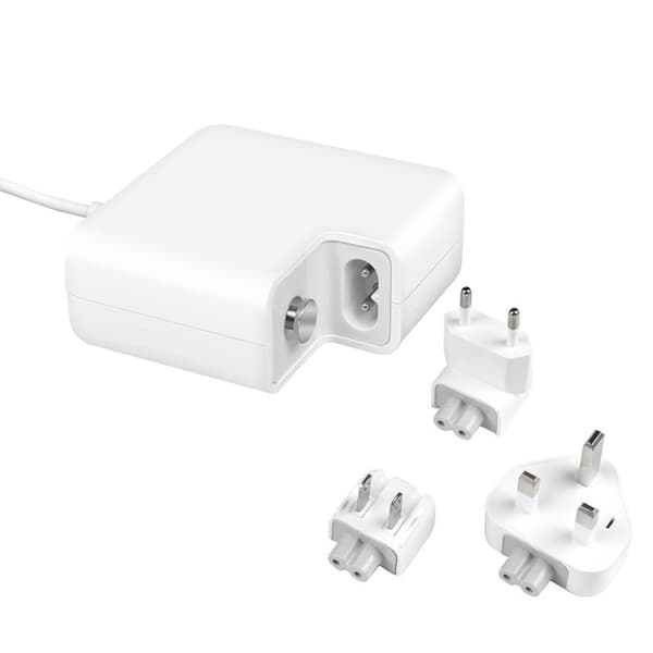 45W Erstatningslader til Macbook Air Magsafe 2 Hvid EU Stik