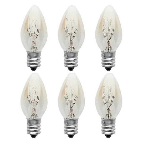 10pcs E12 Light Bulb 220v-240v 10w C7 Bulb Warm White Filament Light Incandescent Bulb/tungsten Bulb Candle Light