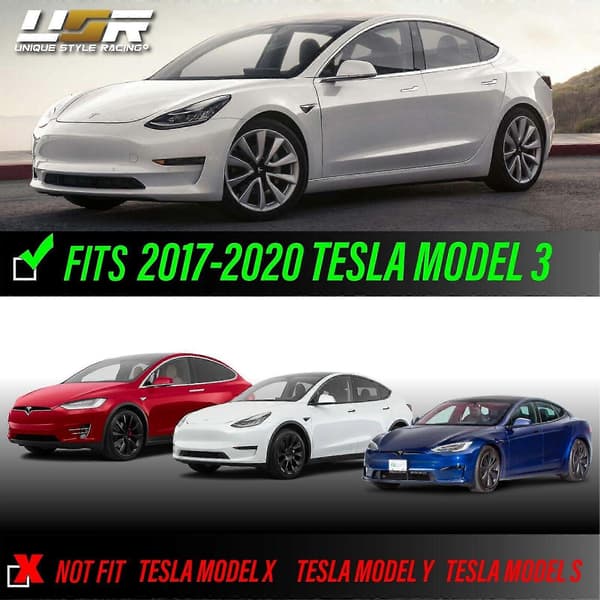 Solskærmskrog Solskærm OE Erstatningsclips Reparationssæt Til 2017-2020 Tesla Model 3 sæt