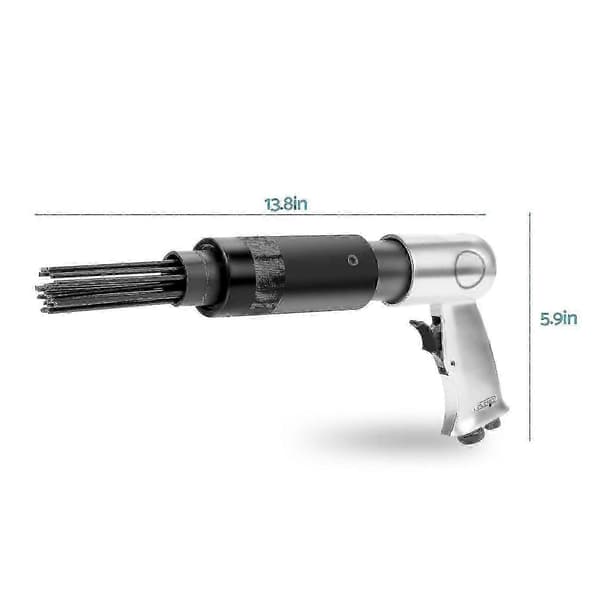 Luft Nål Rustfjerner, 19 Nåle 3000 Omdr. Pneumatisk Nål Rustfjerner 1/4\" 10 Cfm 35 Cm 2025