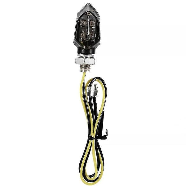 4-pack LED-blinkers Mini Rökfärgade Lins Blinkers Fram Bak MC-Ljus, 11
