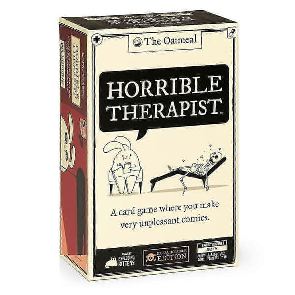 2025 Kauhea Terapeutti: Extra Kauhea Versio - Korttipeli