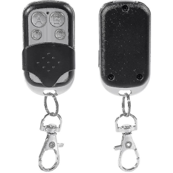 4 Pack Universal Electric Garage Door Remote Control 433mhz Replacement Key Fob