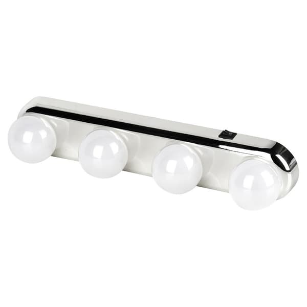 Spejllamper 4 LED med sugekopper 30,5 cm