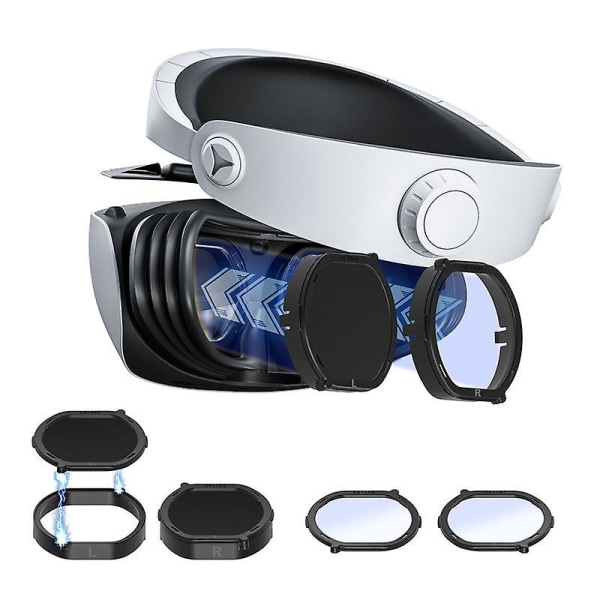 VR-receptpligtige linser til PS VR2-objektiv Myopia Anti-blå briller Hurtig adskillelse af beskyttelsesstel