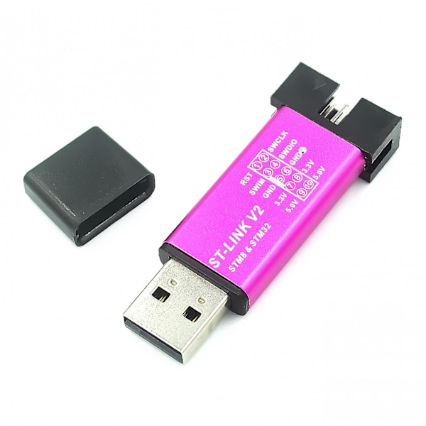 ST Link V2 Mini STM8 STM32 Simulaattori Lataus Ohjelmointi Kansi Kaapelin (Satunnainen Väri
