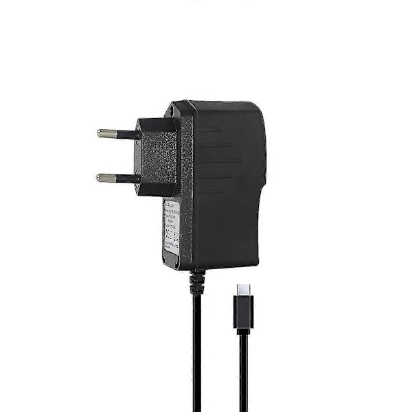 Laddare för N-switch Ns Spelkonsol Abs 5v 2.4a AC-adapter Laddning Usb Typ C Strömförsörjning Eu-kontakt Reseladdare