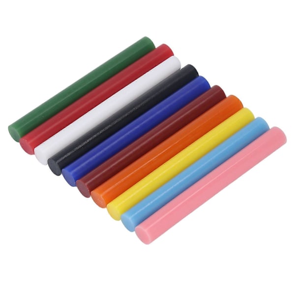 10 st Limpinnar för Heta Limpistoler 11x100mm Stark Adhesion Åldersbeständig Limpinnar för DIY-Hantverk Möbelreparationer