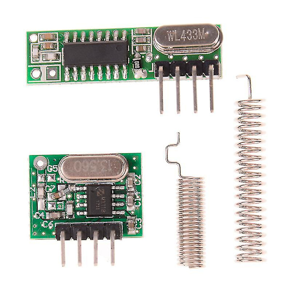 Rf-modul 433mhz superheterodyne modtager og sender kit til Arduino Shytmv