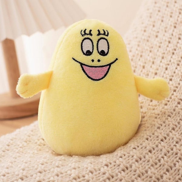 Barbapapa Plyschleksak Anime Barbapapa Docka Mjuk Plyschleksaker Kawaii Barbapapa Monster Docka Kudde Barn Födelsedagspresent blue