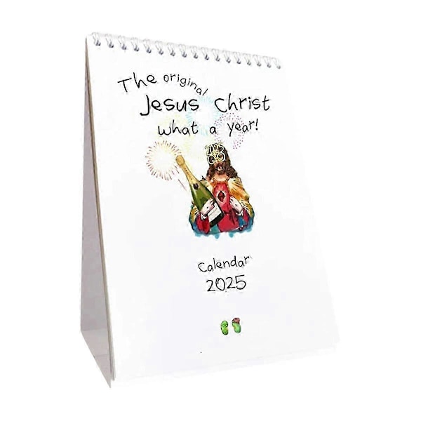 Christ What A Year Kalender 2025 Inspirerande Måleri Den Andra Kalendern 2025 Christ Väggkalender H