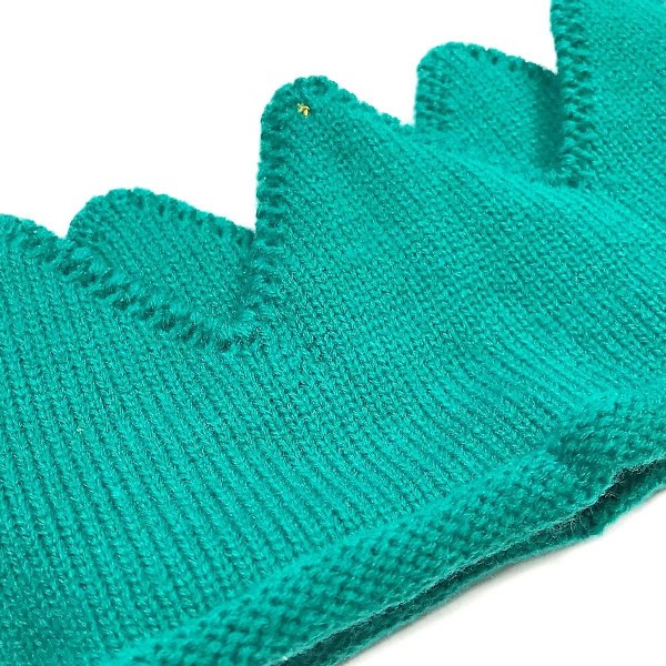 Ubiuo Stickad Krona Huvudband Beanie Mössa för Babypojke & Flickas Födelsedagsfest