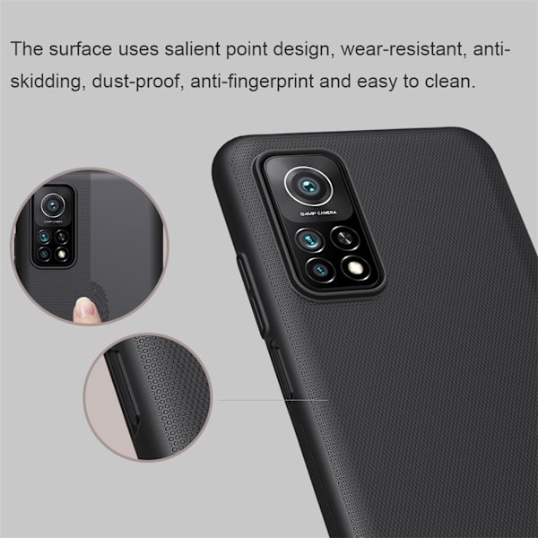Nillkin QIN Smartcase in genuine Leather for Xiaomi 10T 5G/ 10T