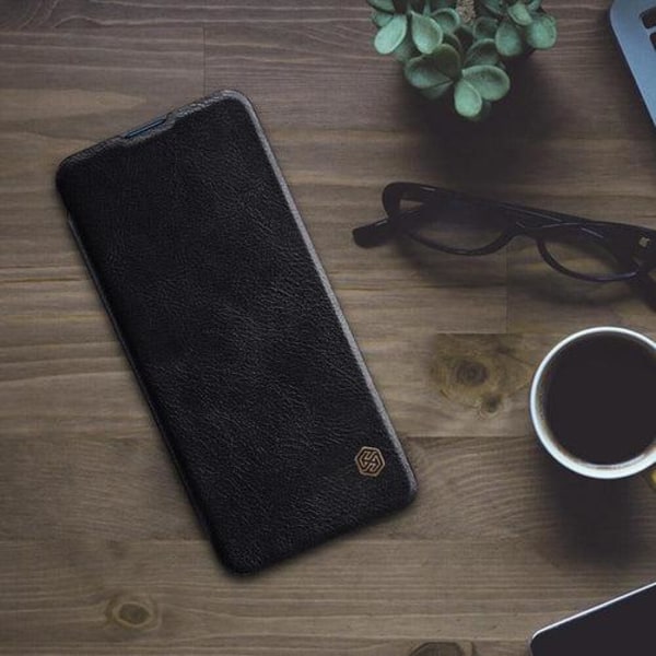 Nillkin QIN Smartcase in Genuine Leather for Redmi Note 9 Pro