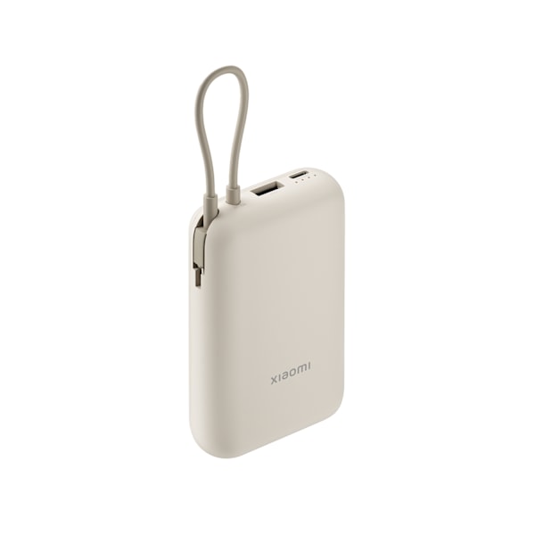 Xiaomi Power Bank 10000mAh (Integrated Cable) Tan GL