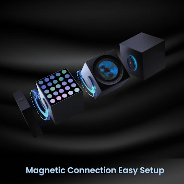 Yeelight Cube Smart Lamp - Light Gaming Cube Panel - Rooted Base