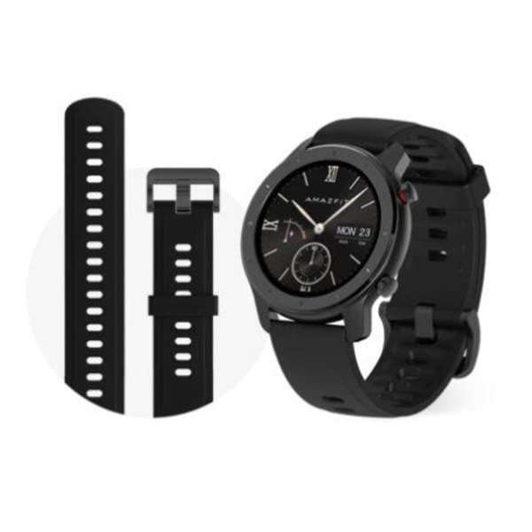 Amazfit GTR 42 MM Starry Black Smartwatch Svart