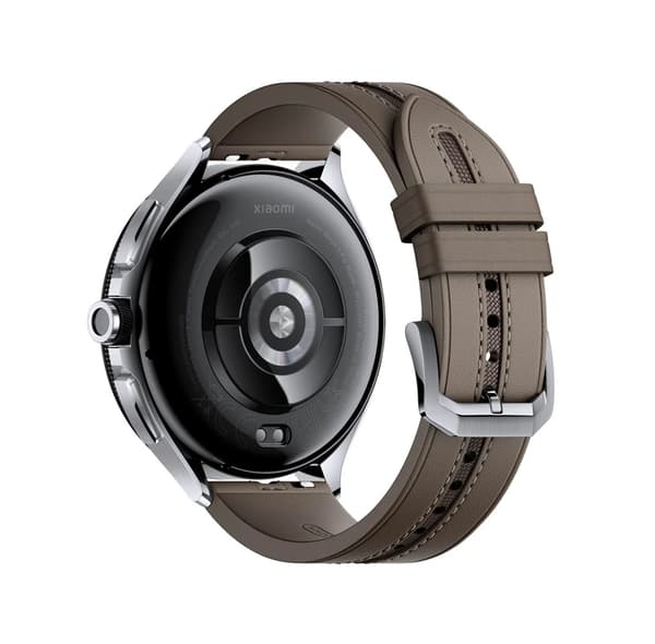 Xiaomi Watch 2 Pro - Bluetooth®  Silver Case with Brown Leather Strap
