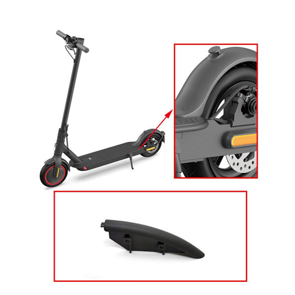 Xiaomi Original ELECTRIC SCOOTER BACK BUMPER STRIP Black