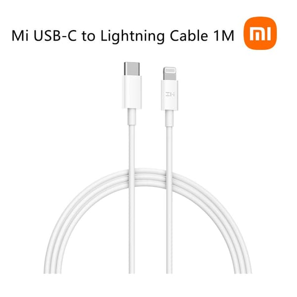 Xiaomi Mi USB-C to Lightning Cable (White) 1M MFI Certified Vit