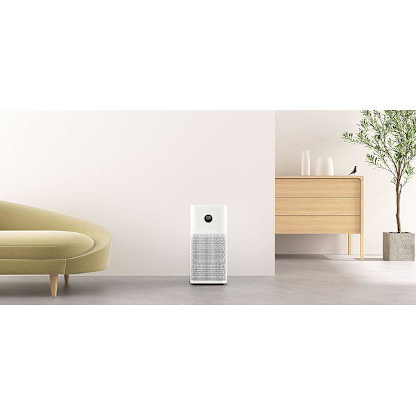 Xiaomi Air Purifier 4: Kraftfull smart luftrenare, HEPA-filter för allergiker Vit