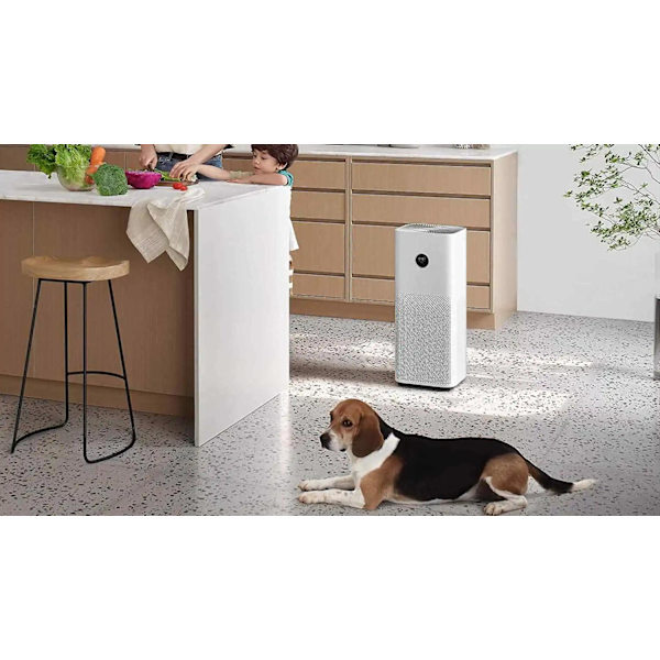 Xiaomi Air Purifier 4: Kraftfull smart luftrenare, HEPA-filter för allergiker Vit