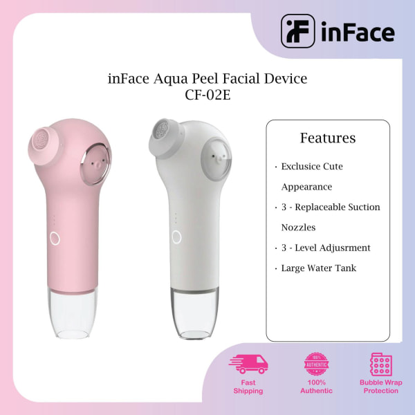 inFace Aqua Peel Facial Device - Pink