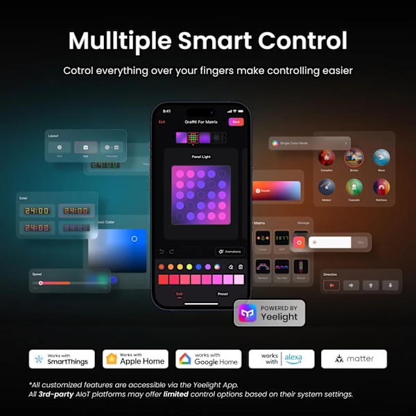 Yeelight Cube Smart Lamp Spot-Starter Pack
