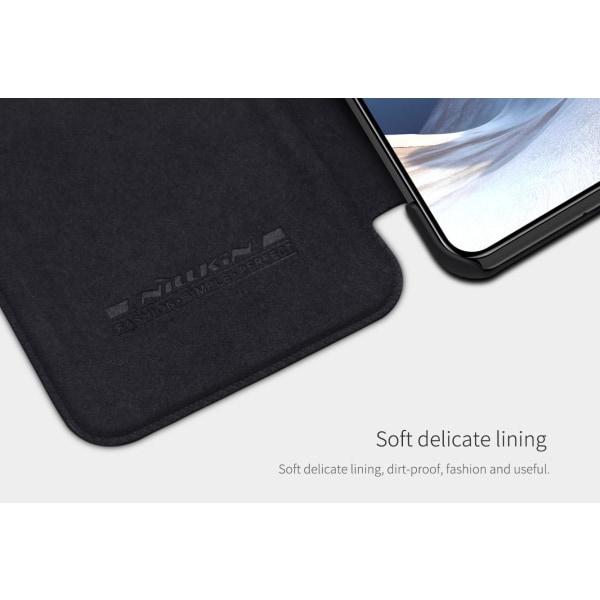 Nillkin Qin Series Flip Case til Xiaomi Mi 11 Lite 5G, 11 Lite 5 Black