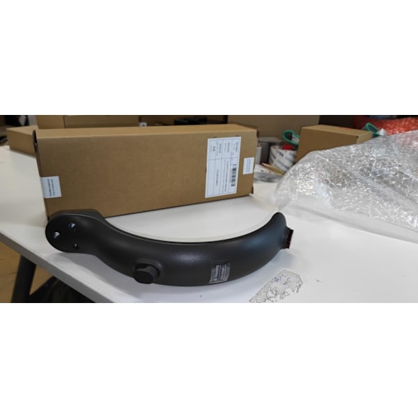 Mi Electric Scooter- Rear Fender Assembly-Intl Edition-Black new Svart