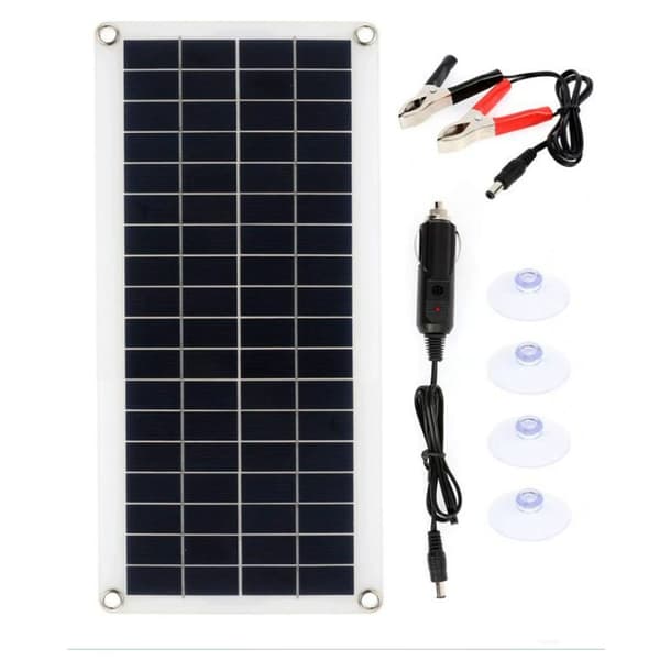 300w 12v Solpanel Kit Batterioplader 300 Watt 12 Volt Off Grid System Med 60a Controller