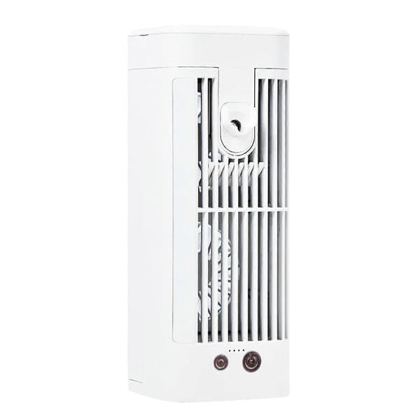 Portable Fan Water And Ice Cooling Night Light Cooling Fan With 3 Speeds Auto Oscillating Head Function