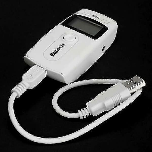 ELITECH RC-4 USB Temperaturdatalogger Dataloggerinspelare Extern Sensor 16000 Punkter