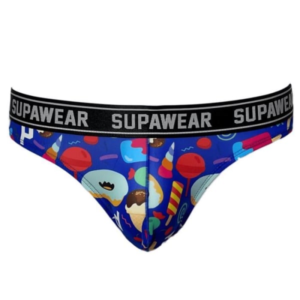 Supawear - Herreundertøj - Herretrusser - POW Brief Dessert - Blå Blå S