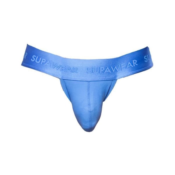 Supawear - Underkläder för män - Jockstrap för män - Ribbad Jockstrap Marina - Blå - 1 x Blå jag