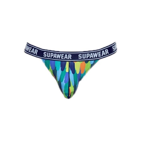 Supawear - Underkläder för män - Jockstrap för män - POW Jockstrap Peacock - Blå - 1 x STORLEK L Blå XL