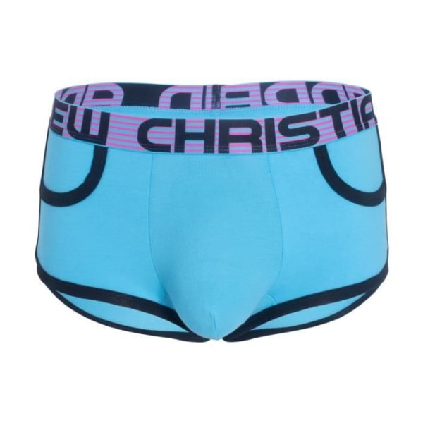 Andrew Christian - Herreundertøj - Herreboksere - ALMOST NAKED® Retro Pocket Boxer Aqua - Blå Blå jag