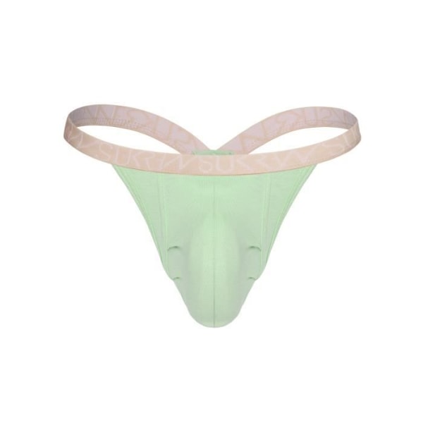 Sukrew - Underkläder för män - Strumpor för män - Bubble Thong Flerfärgad förpackning 1 x Ametist, 1 x Äppelgrön, 1 x Naken - Flerfärgad Flerfärgad jag