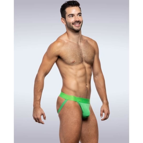 Poika - Miesten Alusvaatteet - Miesten Jockstrap - Bamboo Jockstrap Vihreä - Vihreä - 1 x - S